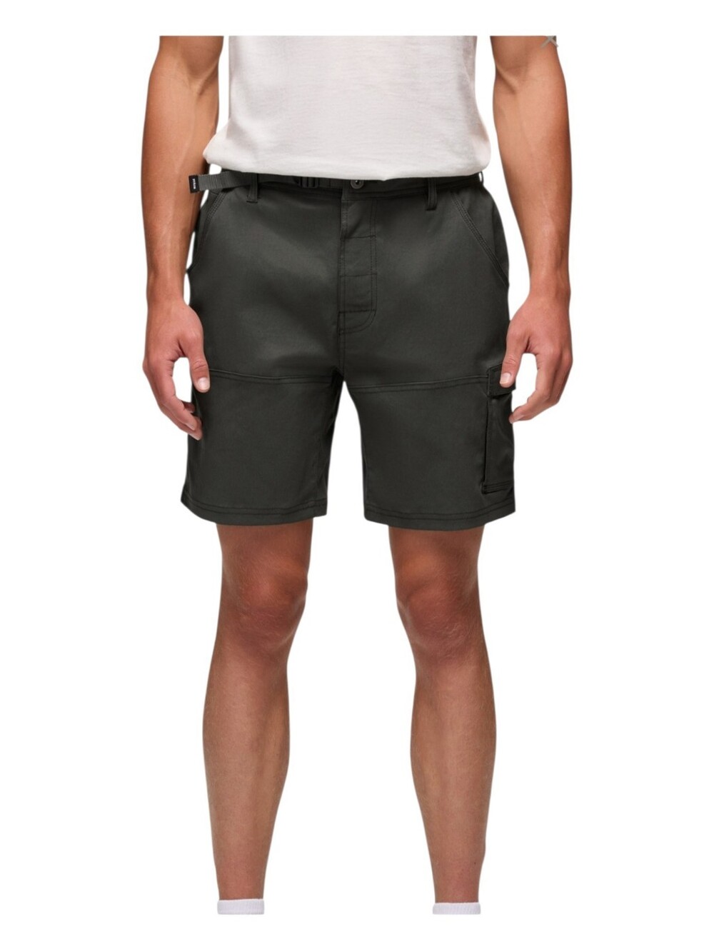 Prana Mens Spruce Green Standard Fit Outdoor Hiking Stretch Zion II Shorts 42